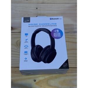 iLive Bluetooth Active Noise Cancellation Headphones, IAHN40, Black